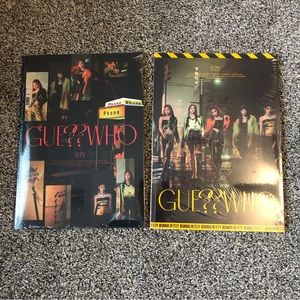 NEW SEALED Itzy Guess Who Mafia in the morning official kpop albums bundle